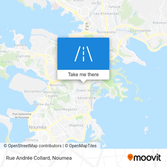 Rue Andrée Collard map