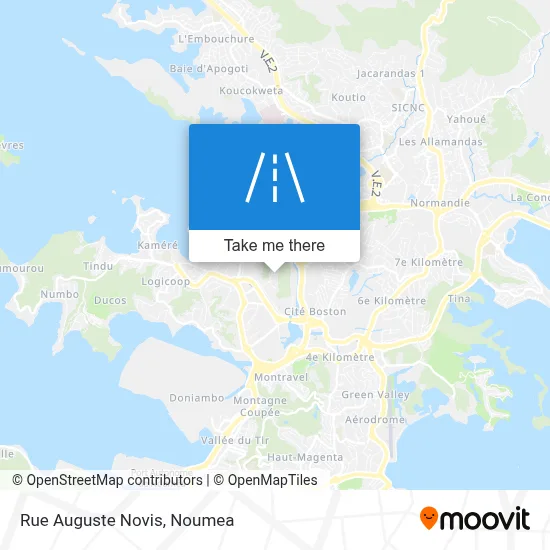 Rue Auguste Novis map