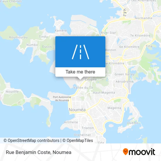 Rue Benjamin Coste map