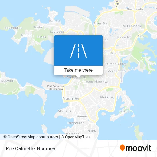 Rue Calmette map
