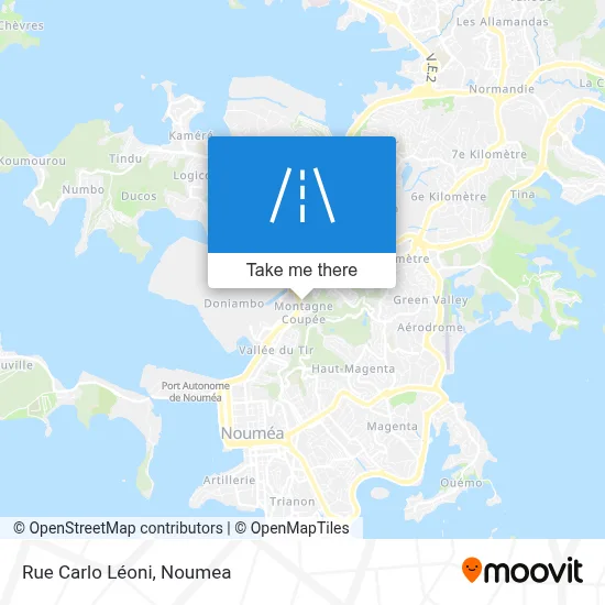 Rue Carlo Léoni map