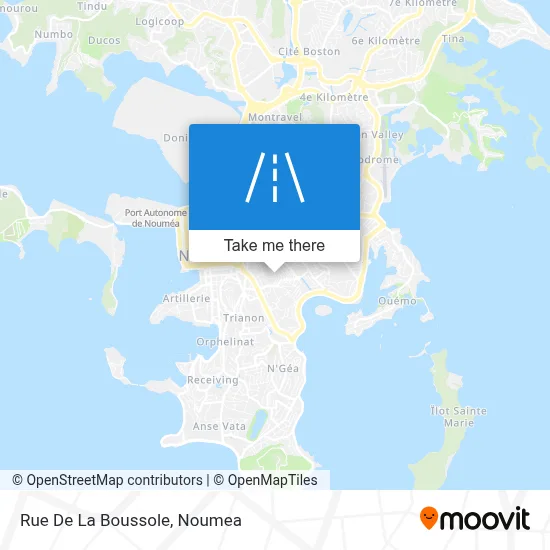 Rue De La Boussole map