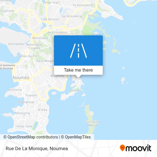 Rue De La Monique map