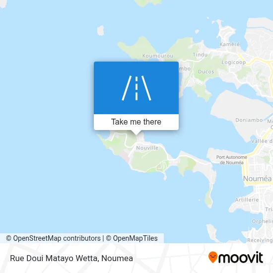 Rue Doui Matayo Wetta map