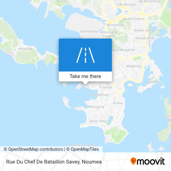 Rue Du Chef De Bataillon Savey map