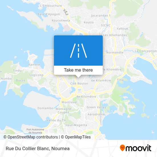 Rue Du Collier Blanc map