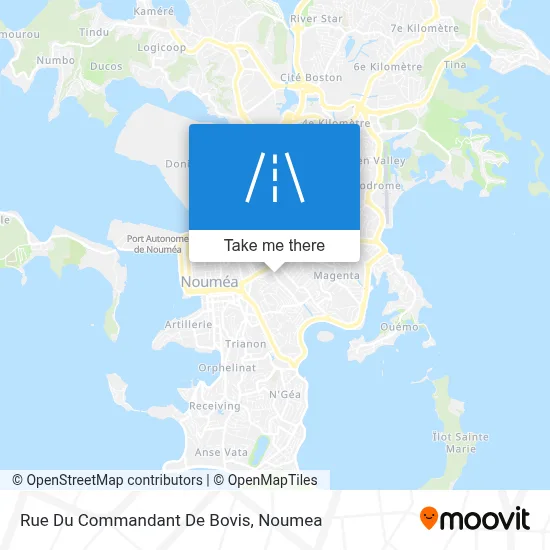 Rue Du Commandant De Bovis map