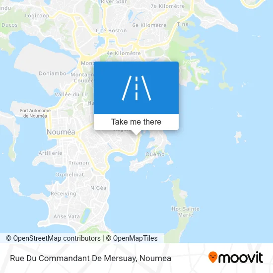 Rue Du Commandant De Mersuay map