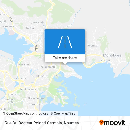 Rue Du Docteur Roland Germain map