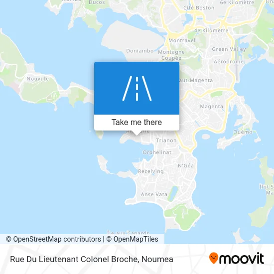 Rue Du Lieutenant Colonel Broche map