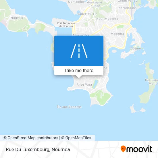 Rue Du Luxembourg map