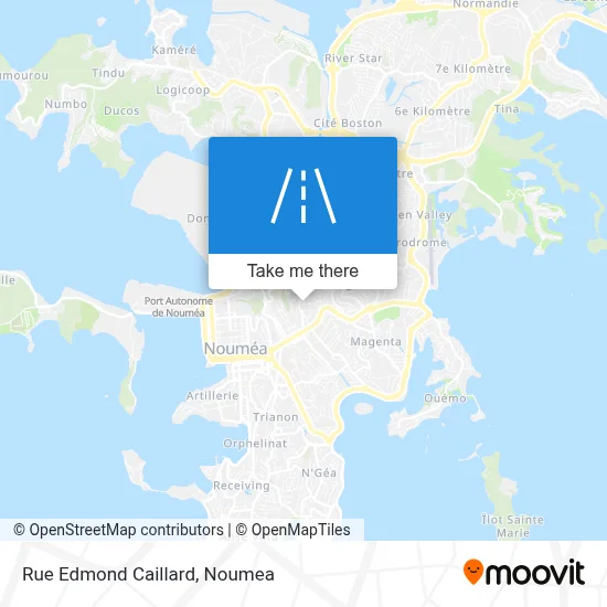 Rue Edmond Caillard map
