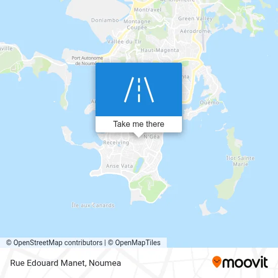 Rue Edouard Manet map