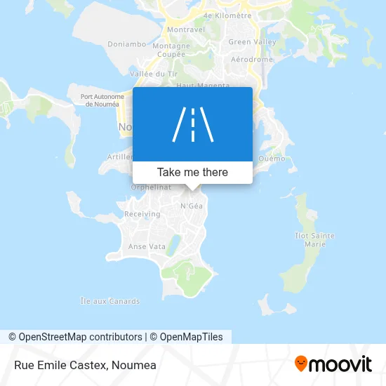 Rue Emile Castex map