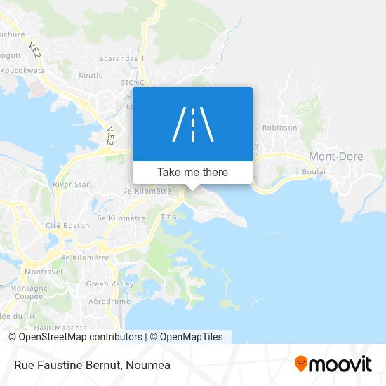 Rue Faustine Bernut map