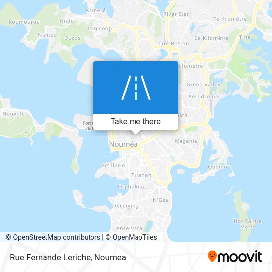 Rue Fernande Leriche map