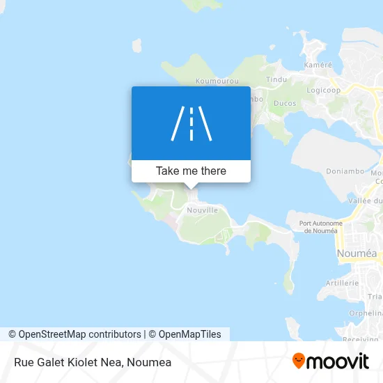 Rue Galet Kiolet Nea map