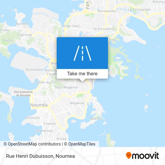 Rue Henri Dubuisson map