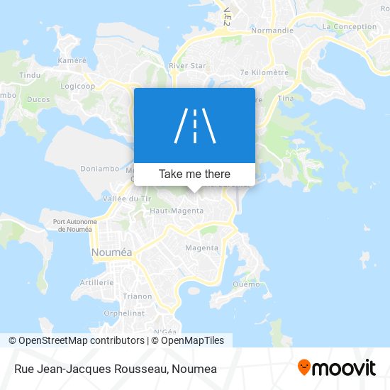 Rue Jean-Jacques Rousseau map