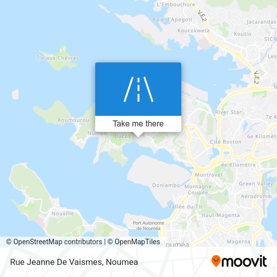 Rue Jeanne De Vaismes map