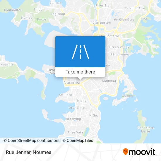 Rue Jenner map