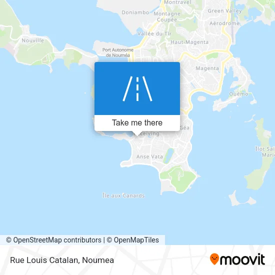 Rue Louis Catalan map