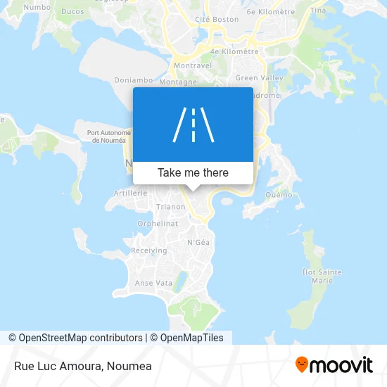 Rue Luc Amoura map