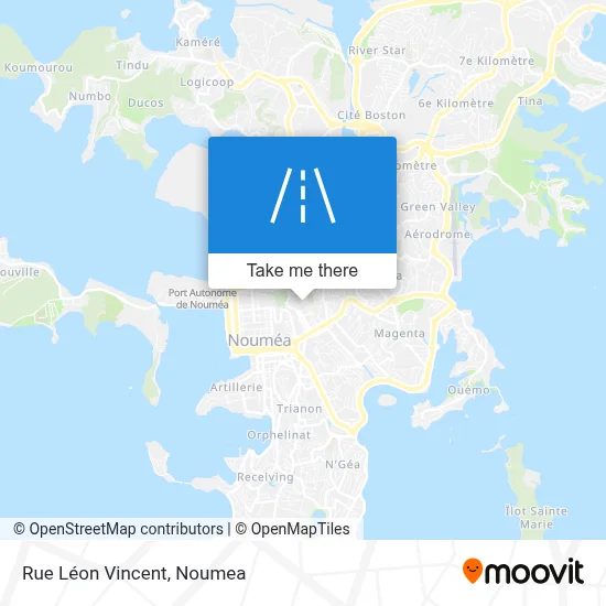 Rue Léon Vincent map