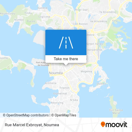 Rue Marcel Exbroyat map