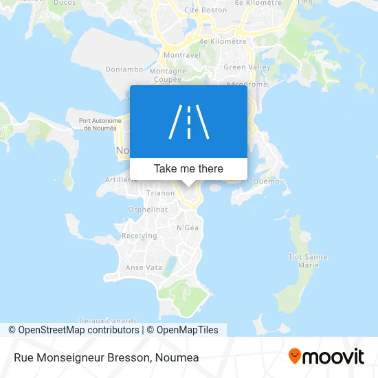 Rue Monseigneur Bresson map