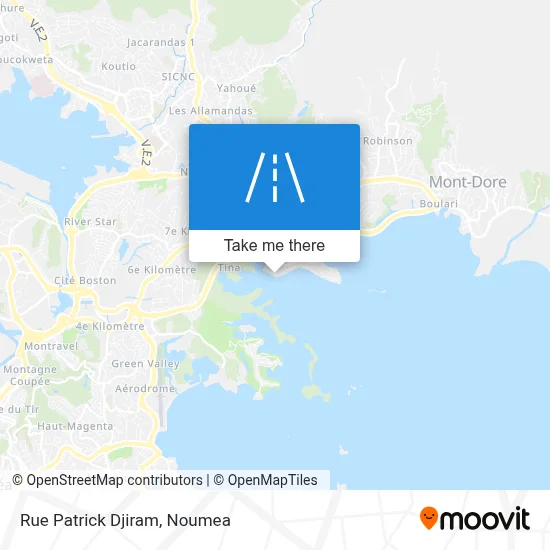Rue Patrick Djiram map