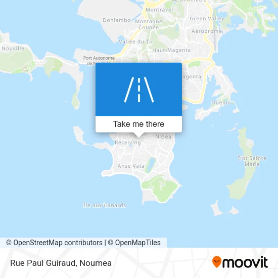 Rue Paul Guiraud map