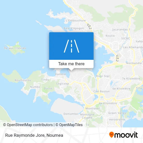 Rue Raymonde Jore map