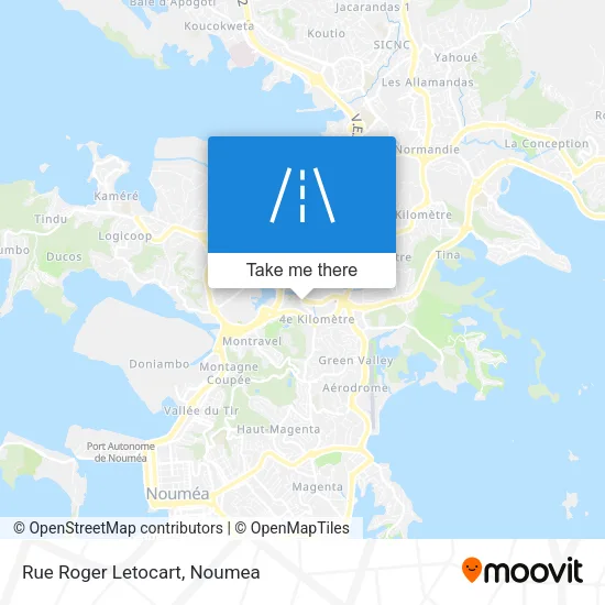 Rue Roger Letocart map