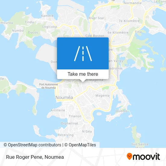 Rue Roger Pene map