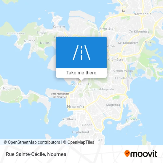 Rue Sainte-Cécile map