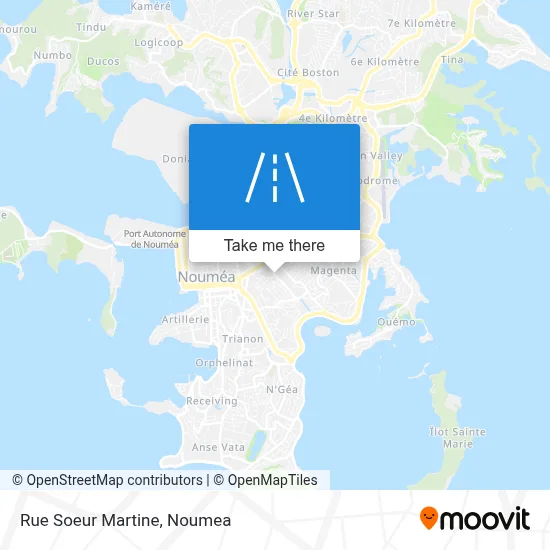 Rue Soeur Martine map