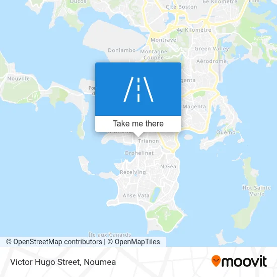 Rue Victor Hugo map