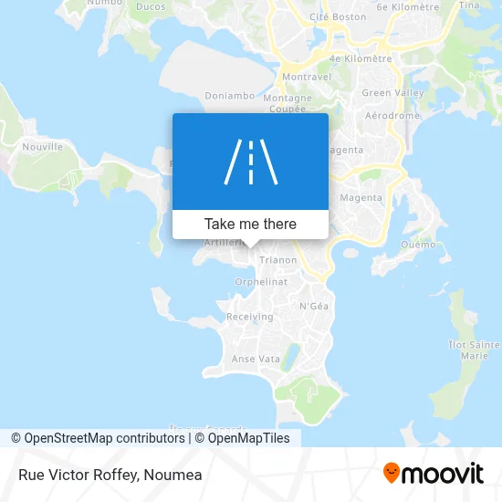Rue Victor Roffey map