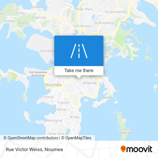 Rue Victor Weiss map