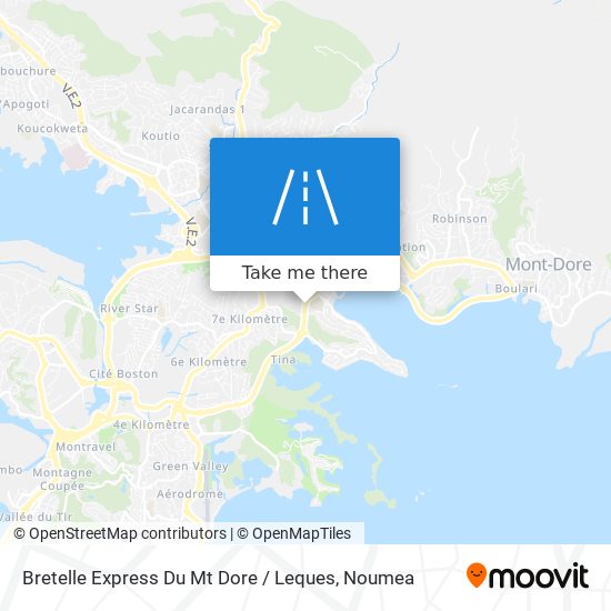 Bretelle Express Du Mt Dore / Leques map