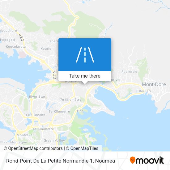 Rond-Point De La Petite Normandie 1 map