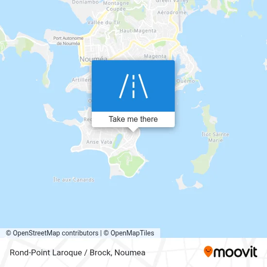 Rond-Point Laroque / Brock map