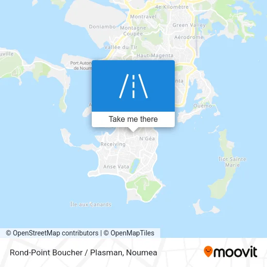 Rond-Point Boucher / Plasman map