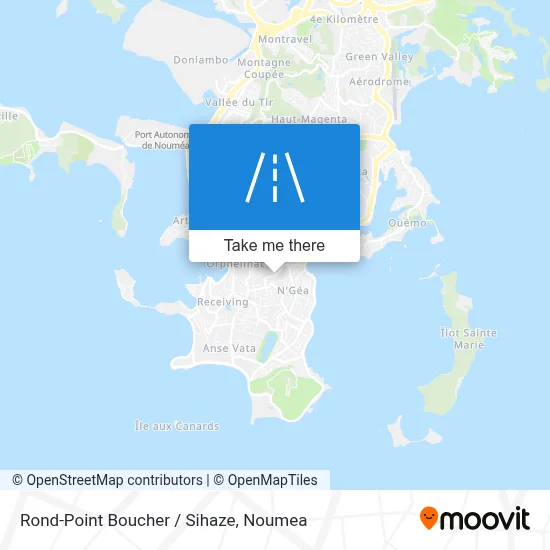 Rond-Point Boucher / Sihaze map