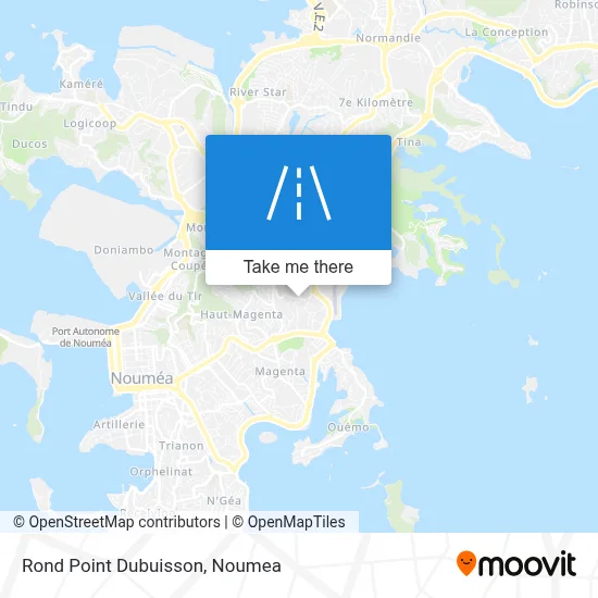 Rond Point Dubuisson map