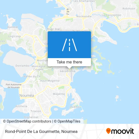 Rond-Point De La Gourmette map