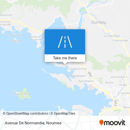 Avenue De Normandie map