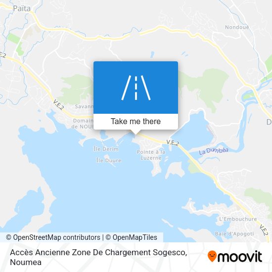 Accès Ancienne Zone De Chargement Sogesco map
