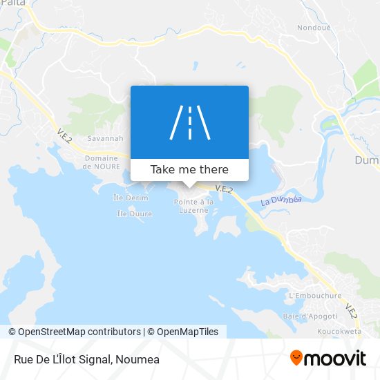 Rue De L'Îlot Signal map